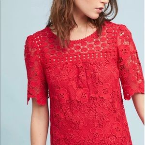 Anthropologie Vanessa Virginia top SZ 2 NWT